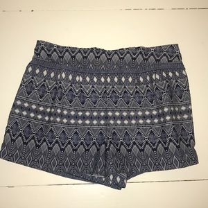 Charlotte Russe patterned shorts